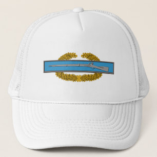 Master Combat Infantry Badge Trucker Pet