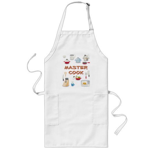 Master Cook BBQ Lang Schort (Voorkant)