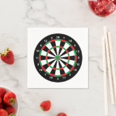 Master Darts Board Basic Round Target Classic game Servet (Insitu)