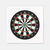 Master Darts Board Basic Round Target Classic game Servet (Voorkant)