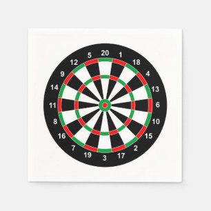 Master Darts Board Basic Round Target Classic game Servet