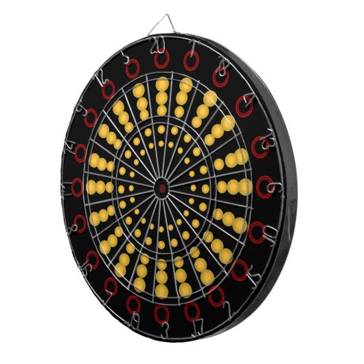 Master Darts Challenger Dart-spelers — Giften Dartbord (Voorkant Rechts)