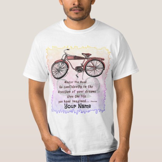 Master de Racefiets T-shirt (Voorkant)