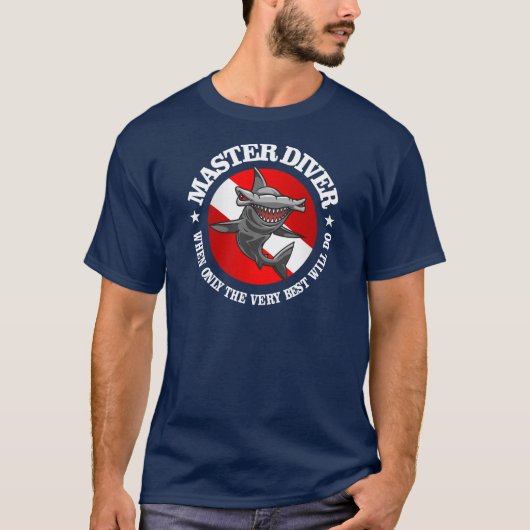 Master Diver (Hammerhead) Kleding T-shirt (Voorkant)
