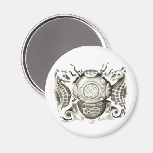 Master Diver Magnet (Voorkant / Achterkant)
