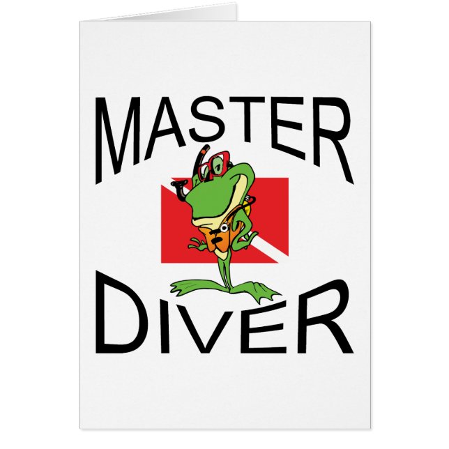 Master Diver SCUBA (Voorkant)