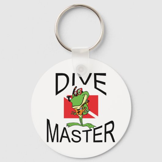 Master Diver SCUBA Sleutelhanger (Voorkant)