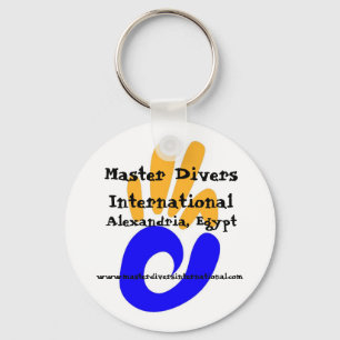 Master Divers International-toetsenbord Sleutelhanger
