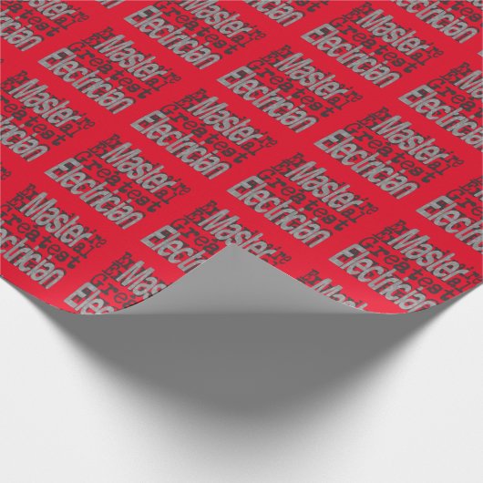 Master Electrice Extraordinaire Cadeaupapier (Hoek)