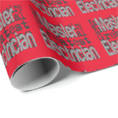 Master Electrice Extraordinaire Cadeaupapier (Rol Hoek)