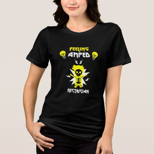 Master Electricia Tri-Blend Shirt (Voorkant)