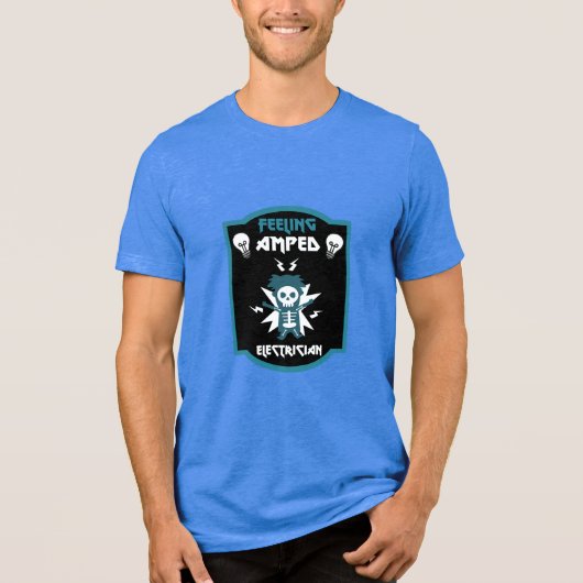 Master Electricia Tri-Blend Shirt (Voorkant)