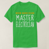 Master Electricia Wonderful Funny T-shirt (Design voorkant)
