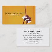 Master Electricians Visitekaartje (Voorkant / Achterkant)