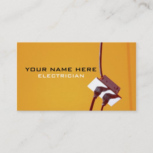 Master Electricians Visitekaartje (Voorkant)