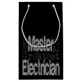 Master Elektricien Extraordinaire Kleine Geschenkz Klein Cadeauzakje (Achterkant)