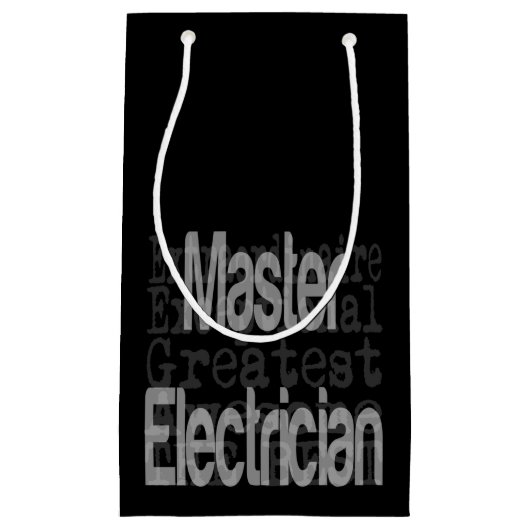Master Elektricien Extraordinaire Kleine Geschenkz Klein Cadeauzakje (Voorkant)