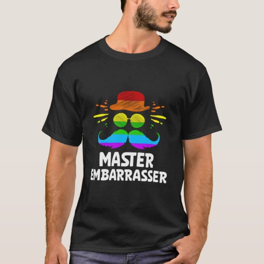Master Embarrasser Daddy Parents Dad Mom Dad Lifes T-shirt (Voorkant)
