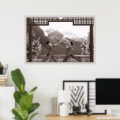 Master en leerling II Poster (Thuiskantoor)