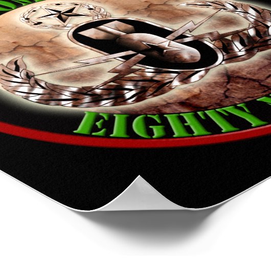 Master EOD Bomb Squad #001 Poster (Hoek)