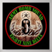 Master EOD Bomb Squad #001 Poster (Voorkant)
