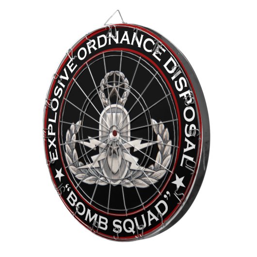 Master EOD Bomb Squad Dartbord (Voorkant Rechts)