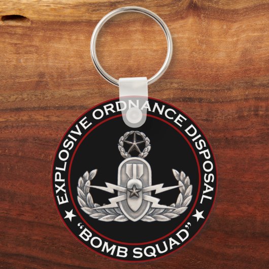 Master EOD Bomb Squad Sleutelhanger (Voorkant)