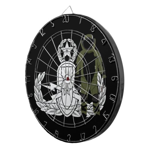 Master EOD Bomb Suit Dartbord (Voorkant Rechts)