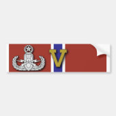 Master EOD Bronze Star "V" Bumpersticker (Voorkant)