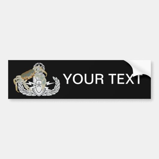 Master EOD Crab Bumpersticker (Voorkant)