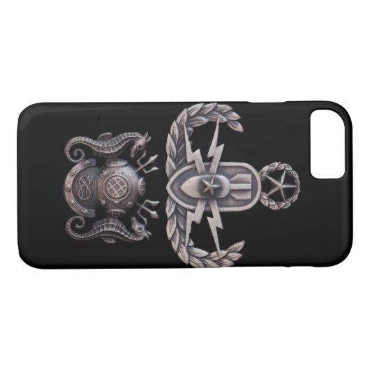 Master EOD Diver Case-Mate iPhone Case (Achterkant (Horizontaal))