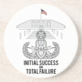 Master EOD en Memorial Zandsteen Onderzetter (Voorkant)