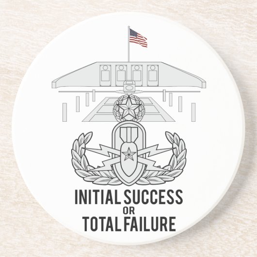 Master EOD en Memorial Zandsteen Onderzetter (Voorkant)