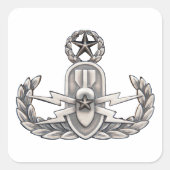 Master EOD Vierkante Sticker (Voorkant)