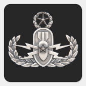 Master EOD Vierkante Sticker (Voorkant)