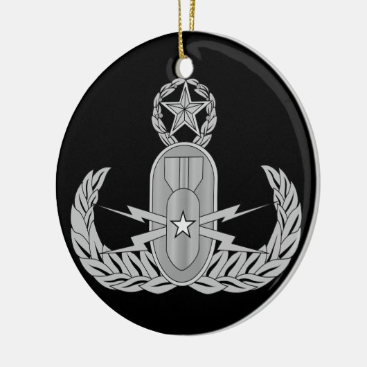 Master Explosive Ordnance Disposal EOD Keramisch Ornament (Links)