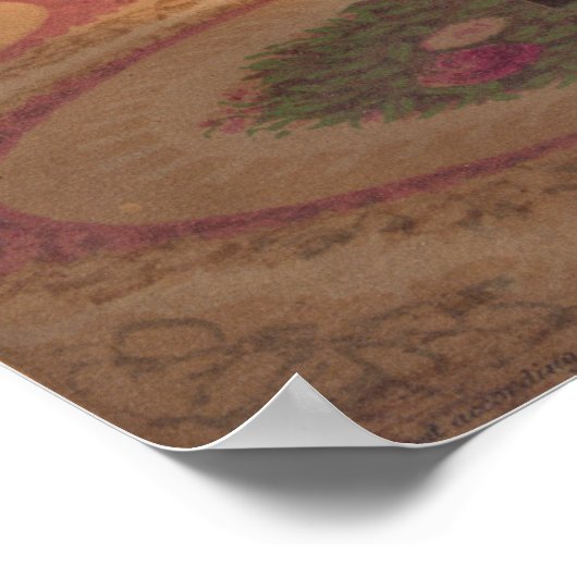 Master Freemason Washington 1870 Poster (Hoek)