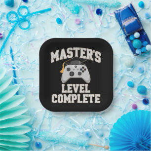 Master Gamer afstudeerklas 2026 afstuderen Papieren Bordje