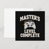 Master Gamer afstudeerklas van 2026 afstuderen Kaart (Voorkant / Achterkant)