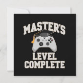 Master Gamer afstudeerklas van 2026 afstuderen Kaart (Voorkant)