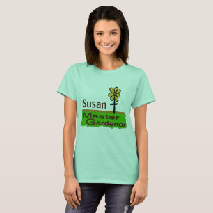 Master Gardener 3, voeg tekst toe T-shirt