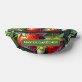 Master Gardener Aardbei Print Heuptasje (Liggend)