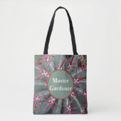 Master Gardener Barrel Cactus Desert Southwest Tote Bag (Voorkant)
