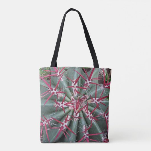 Master Gardener Barrel Cactus Desert Southwest Tote Bag (Achterkant)