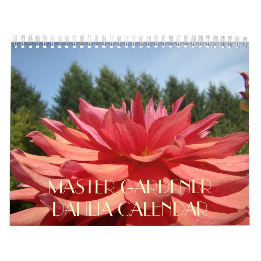 MASTER GARDENER Dahlia Flowers Calendar Gifts Kalender (Hoes)