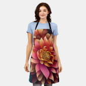 Master Gardener Dahlia Schort (Gedragen)