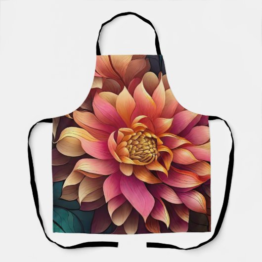 Master Gardener Dahlia Schort (Voorkant)