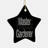 Master Gardener Extraordinaire Ceramic Ornament (Rechts)