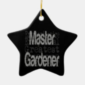 Master Gardener Extraordinaire Ceramic Ornament (Voorkant)