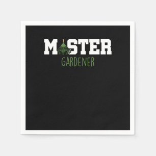 Master Gardener Gardening Flowers Planten Gift Servet